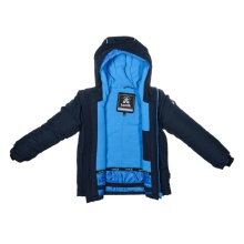 Kamik Winter Jacket Finn (wind and waterproof, reflective) blue Kids